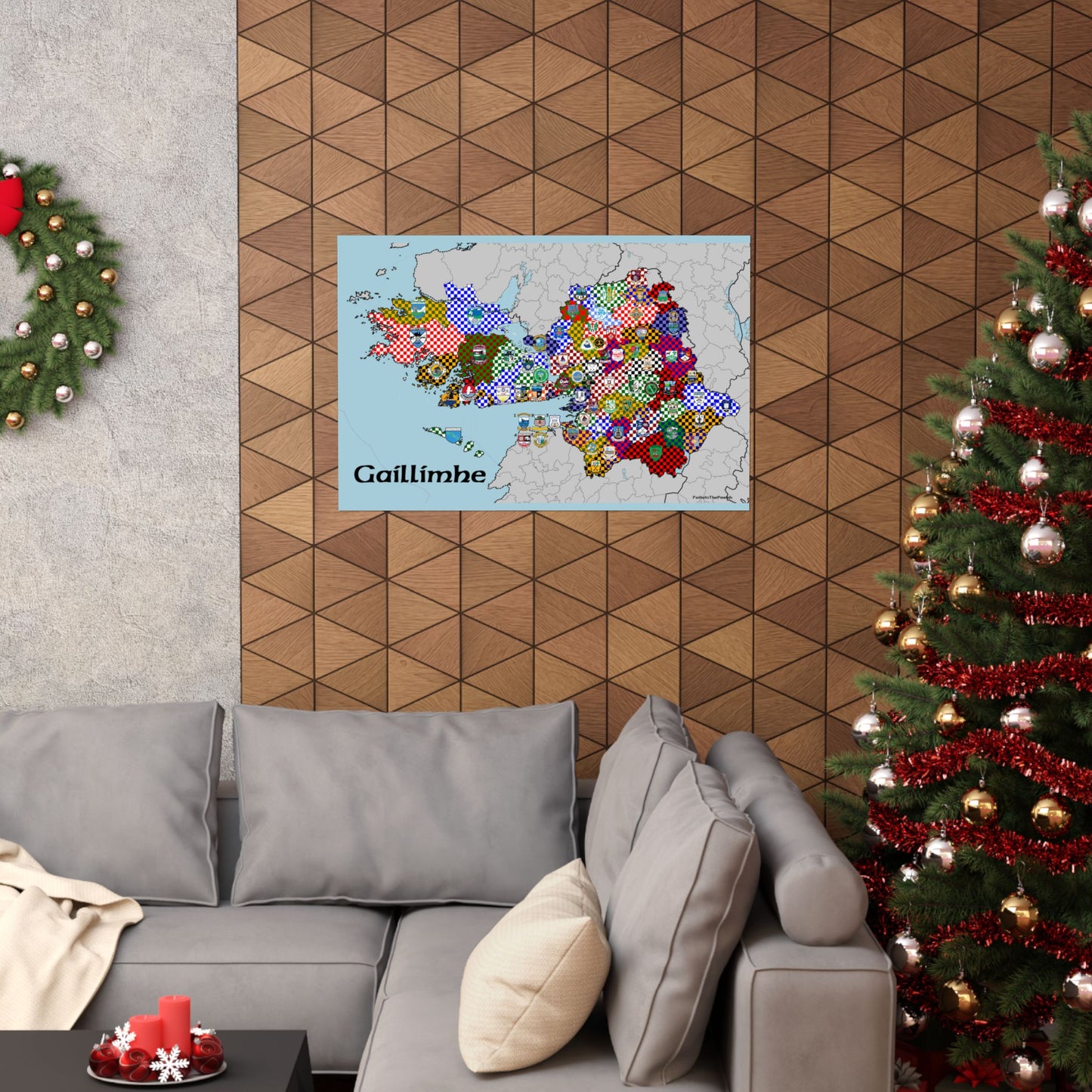 Galway GAA Club Map – The Perfect Gift for the Galway Fan!