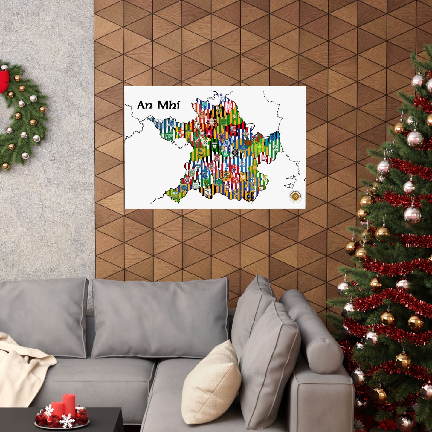 Meath GAA Club Map – The Perfect Gift for any Meath Fan!