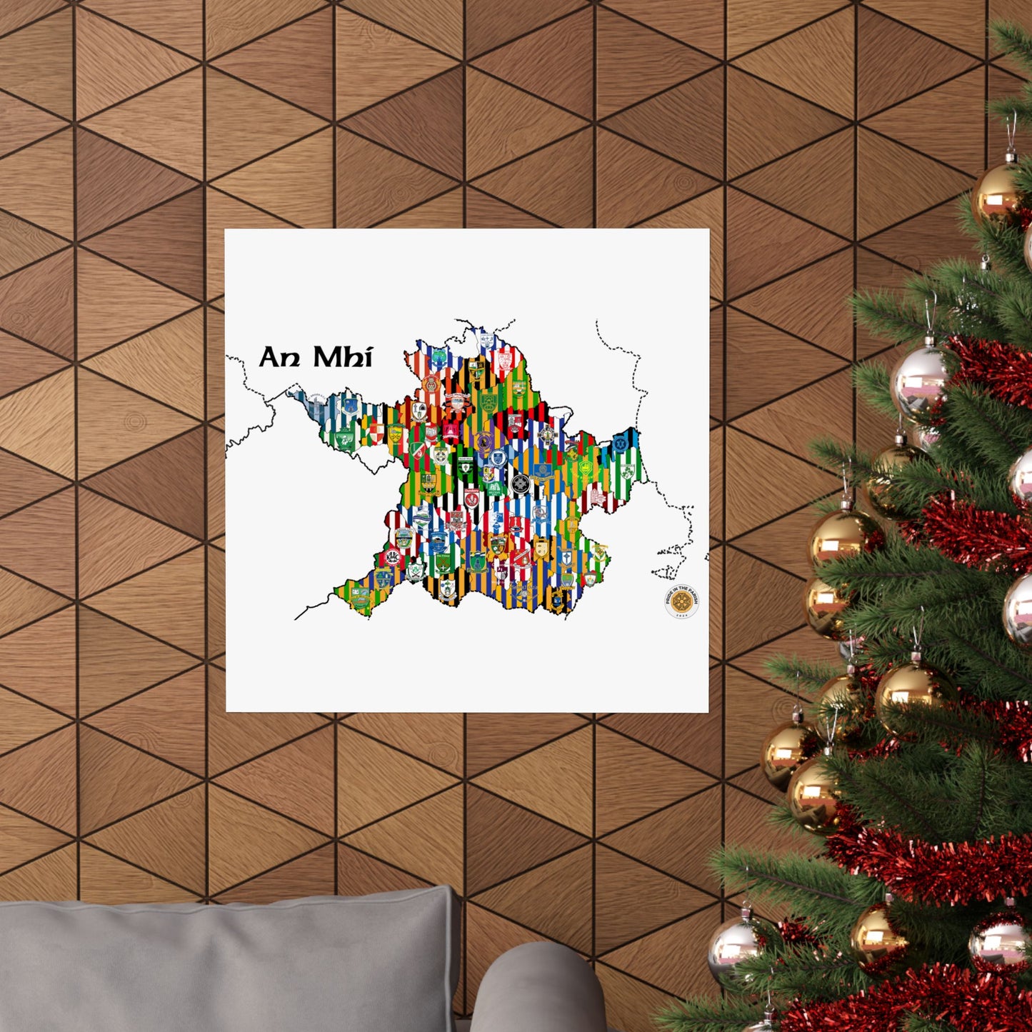 Meath GAA Club Map – The Perfect Gift for any Meath Fan!