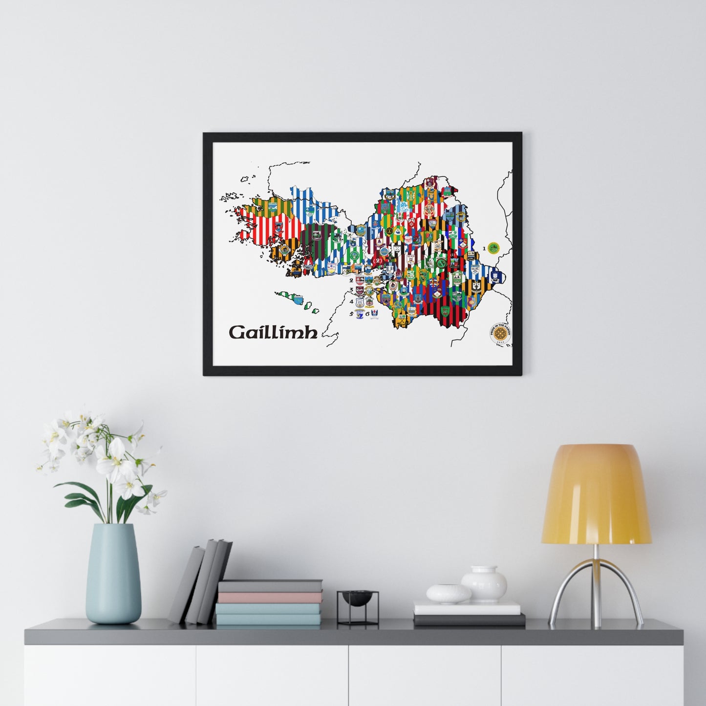 Galway GAA Framed Poster