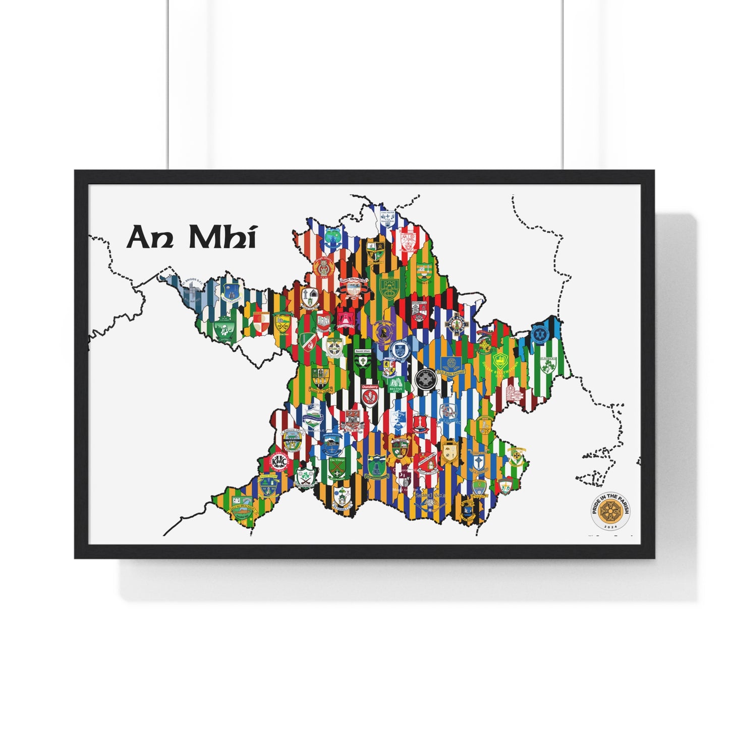 Meath GAA Framed Poster