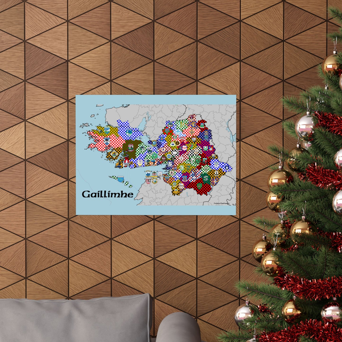 Galway GAA Club Map – The Perfect Gift for the Galway Fan!