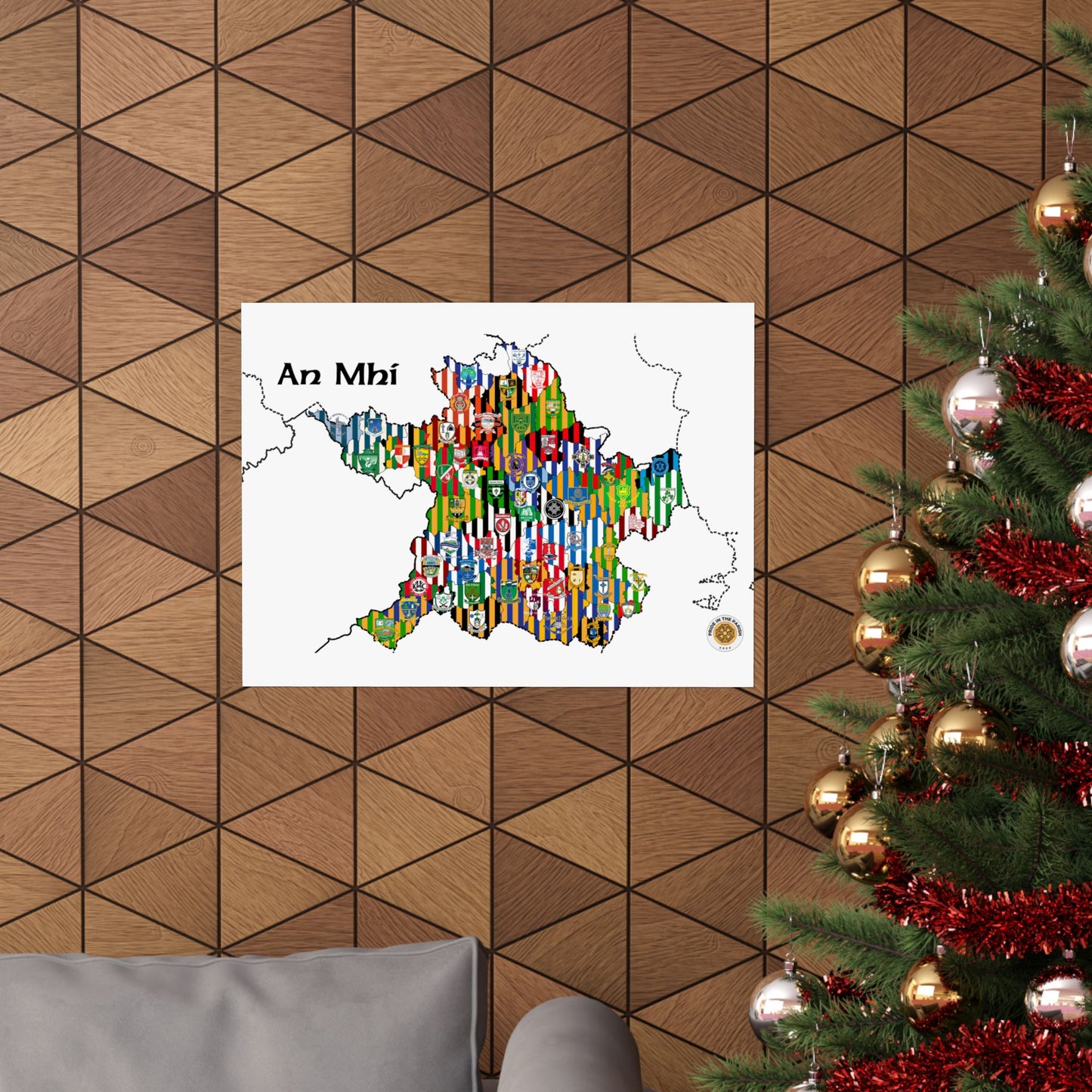 Meath GAA Club Map – The Perfect Gift for any Meath Fan!