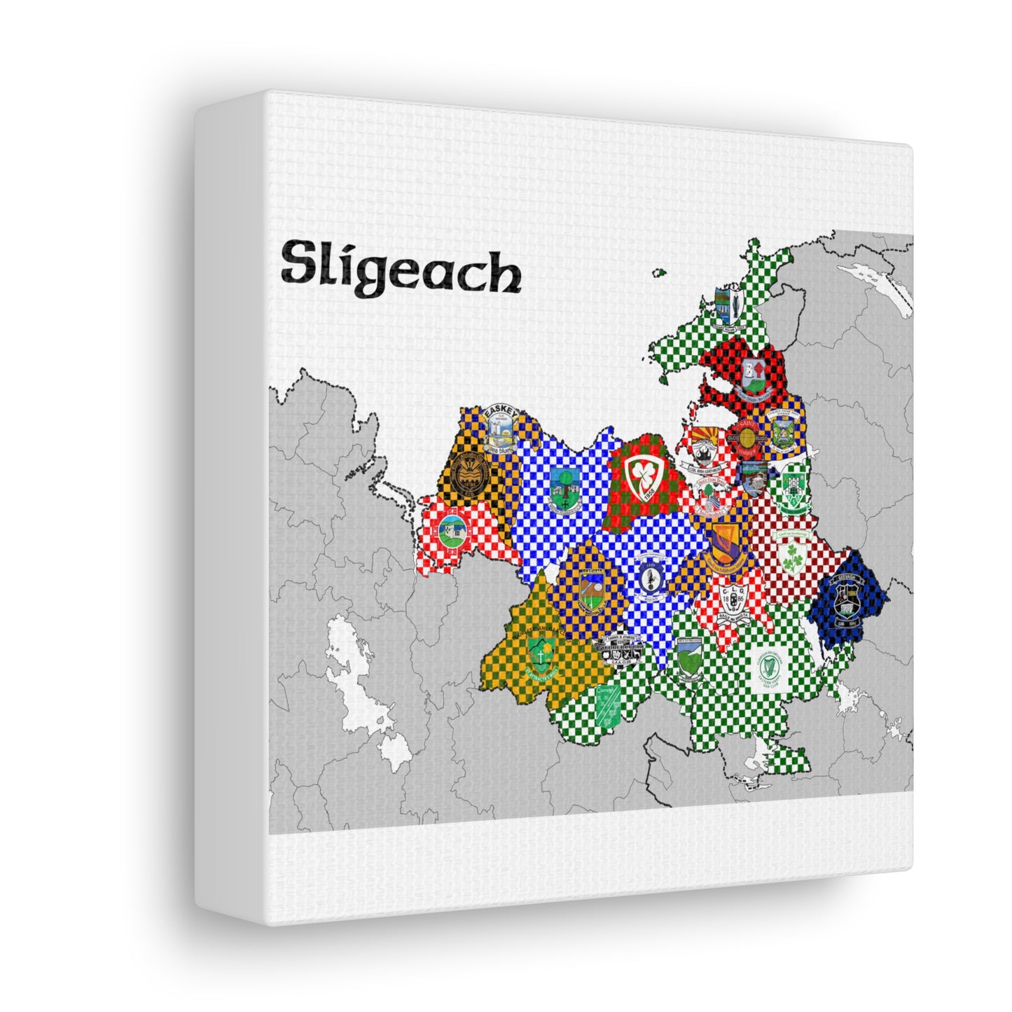 Sligo GAA Club Map Canvas 🌊🏐