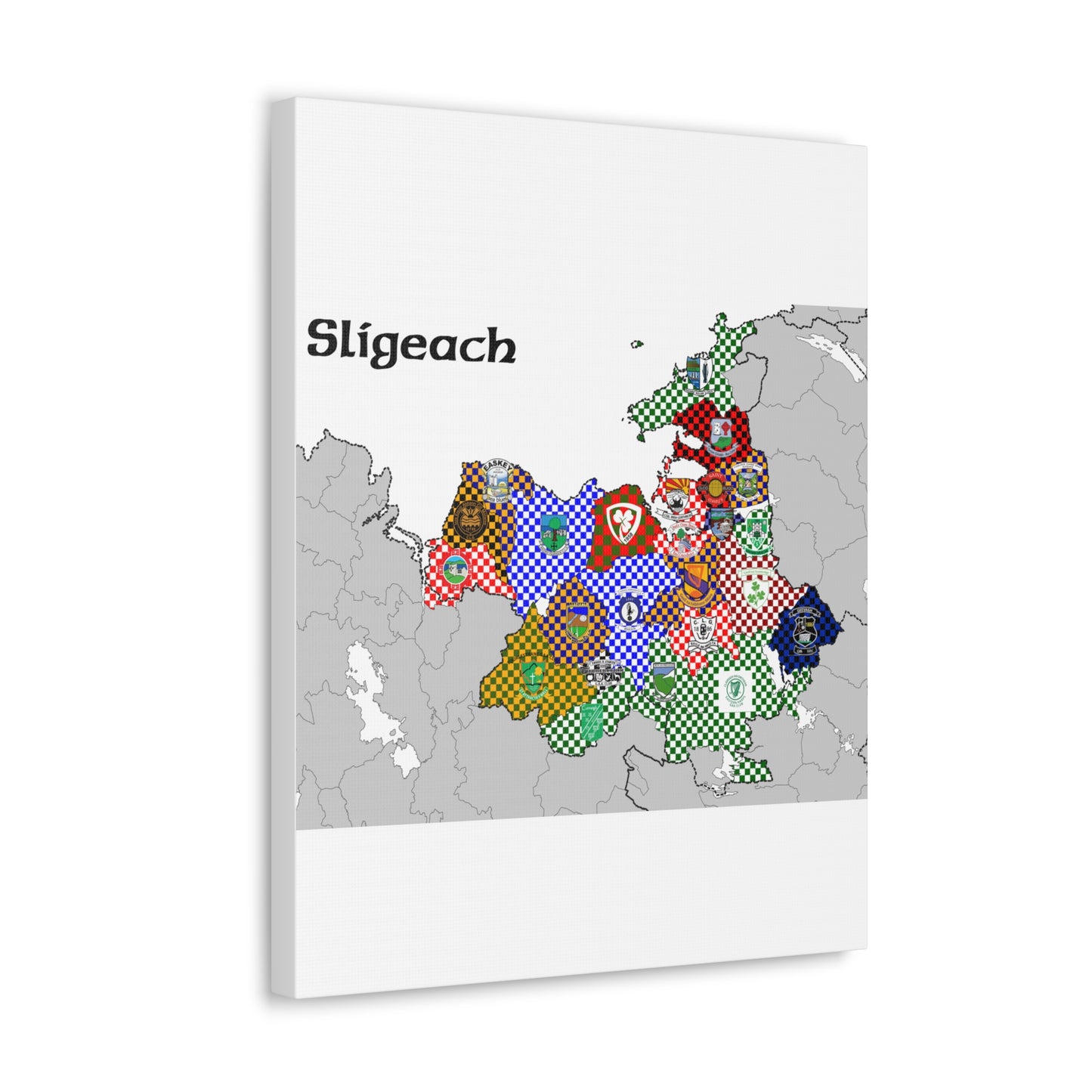 Sligo GAA Club Map Canvas 🌊🏐