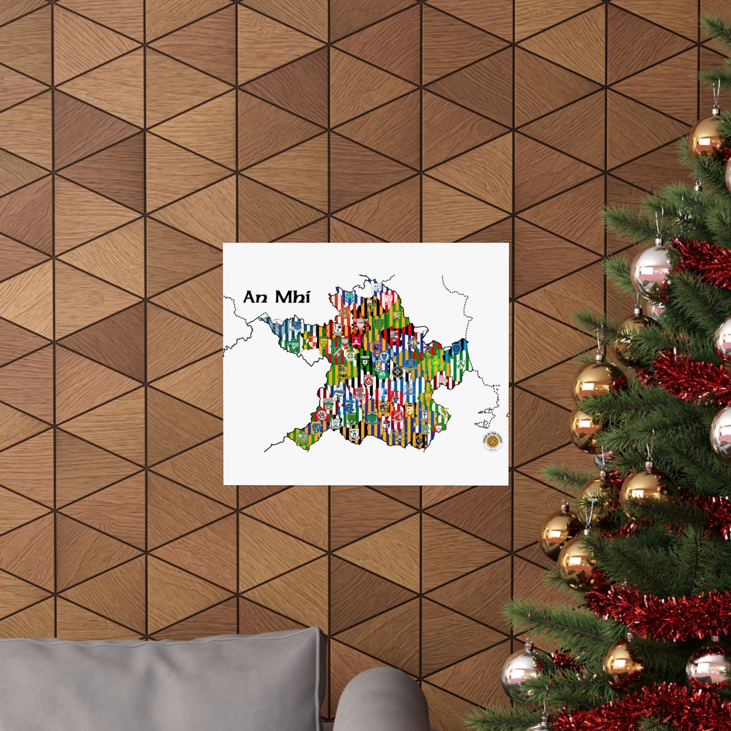 Meath GAA Club Map – The Perfect Gift for any Meath Fan!