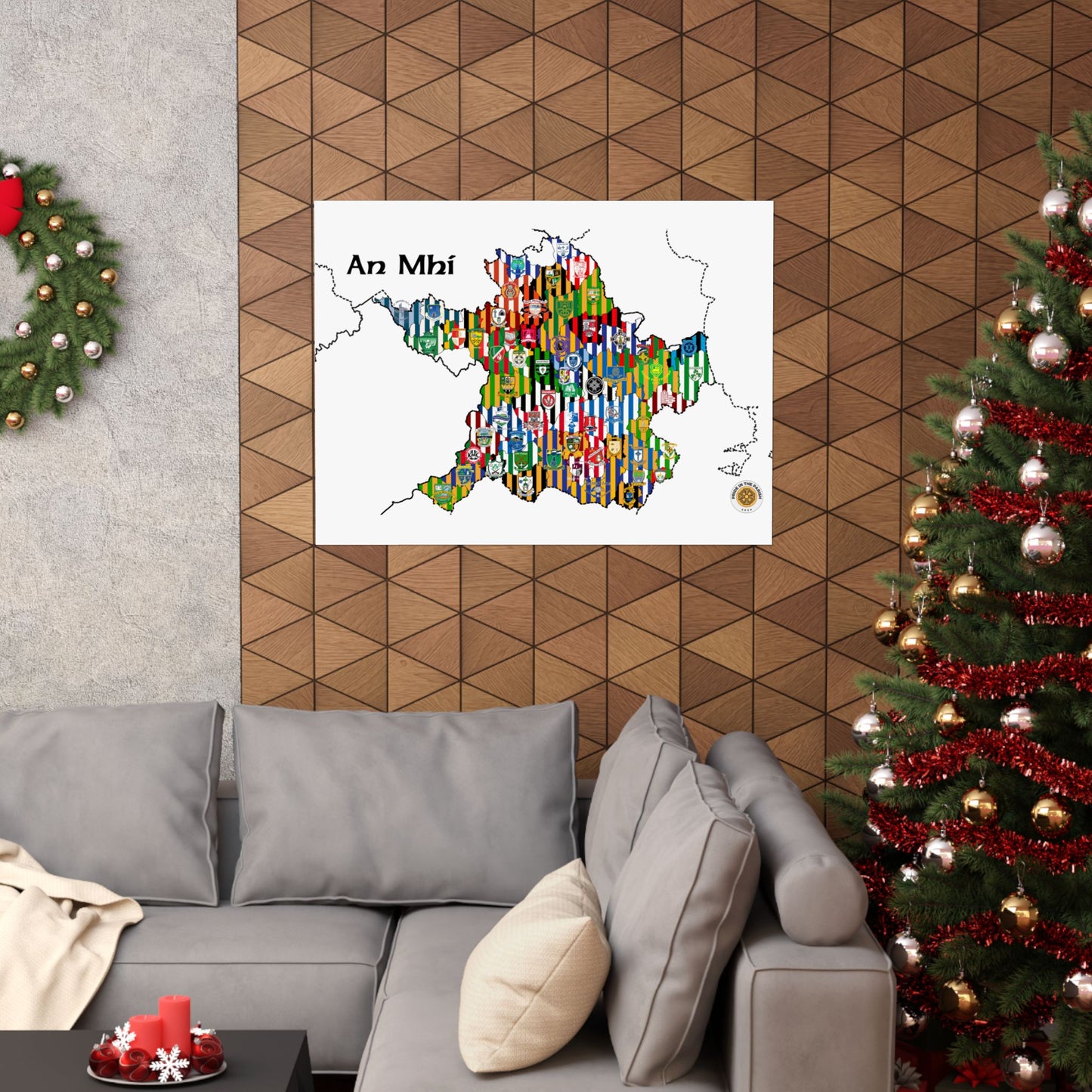 Meath GAA Club Map – The Perfect Gift for any Meath Fan!