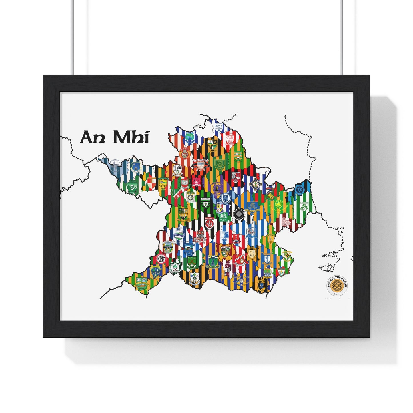 Meath GAA Framed Poster