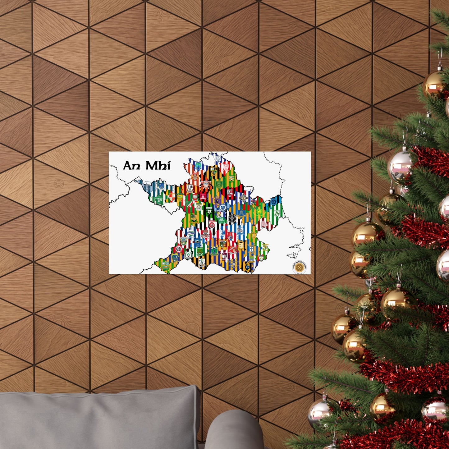 Meath GAA Club Map – The Perfect Gift for any Meath Fan!