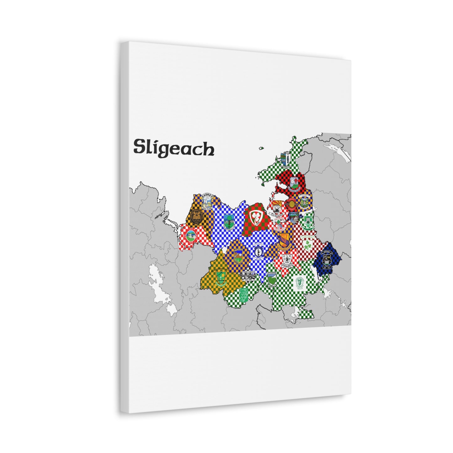 Sligo GAA Club Map Canvas 🌊🏐