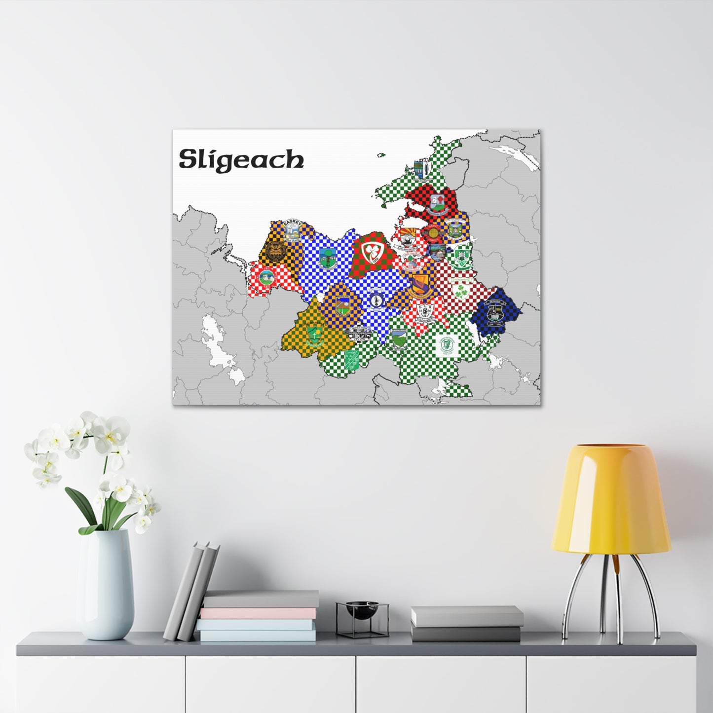 Sligo GAA Club Map Canvas 🌊🏐