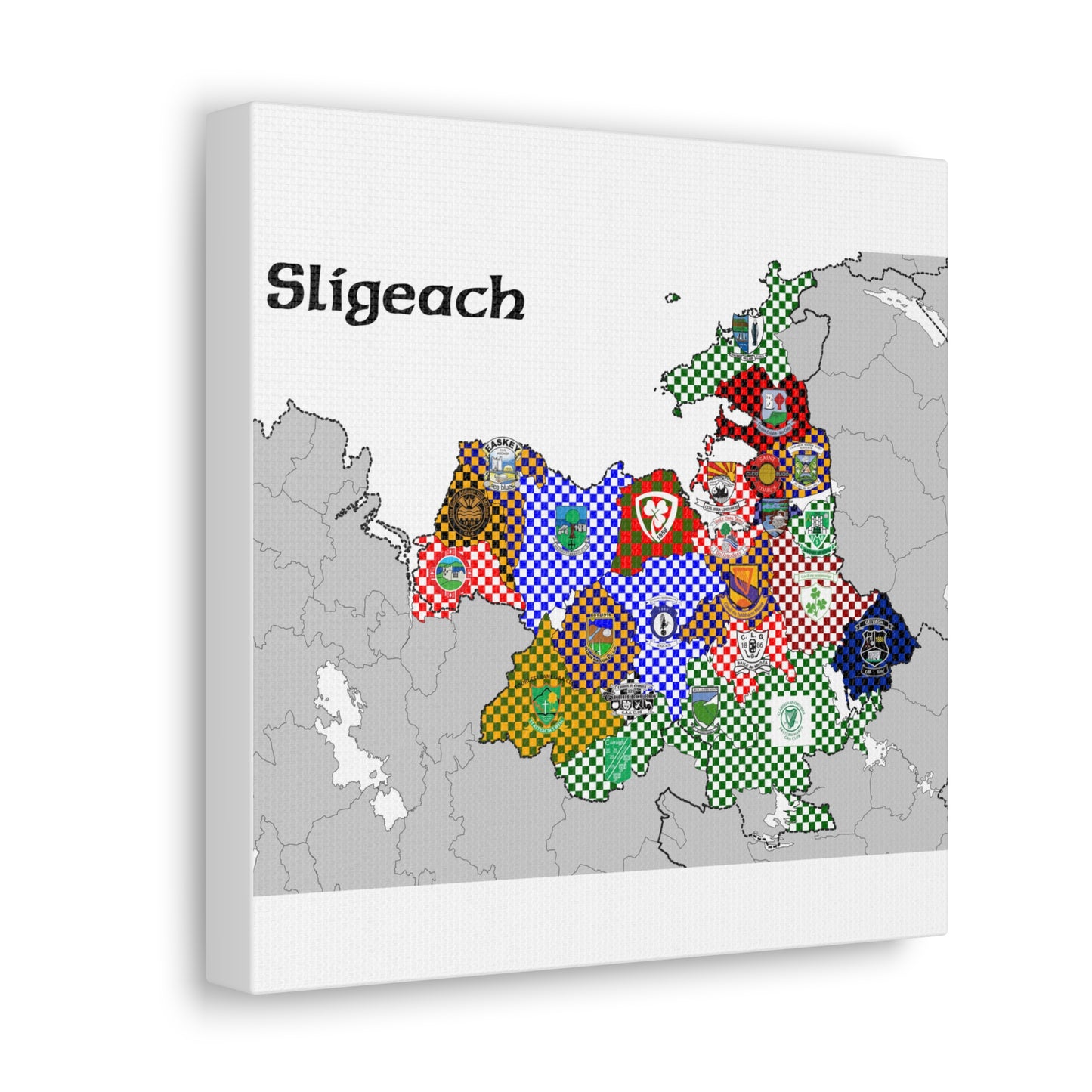 Sligo GAA Club Map Canvas 🌊🏐