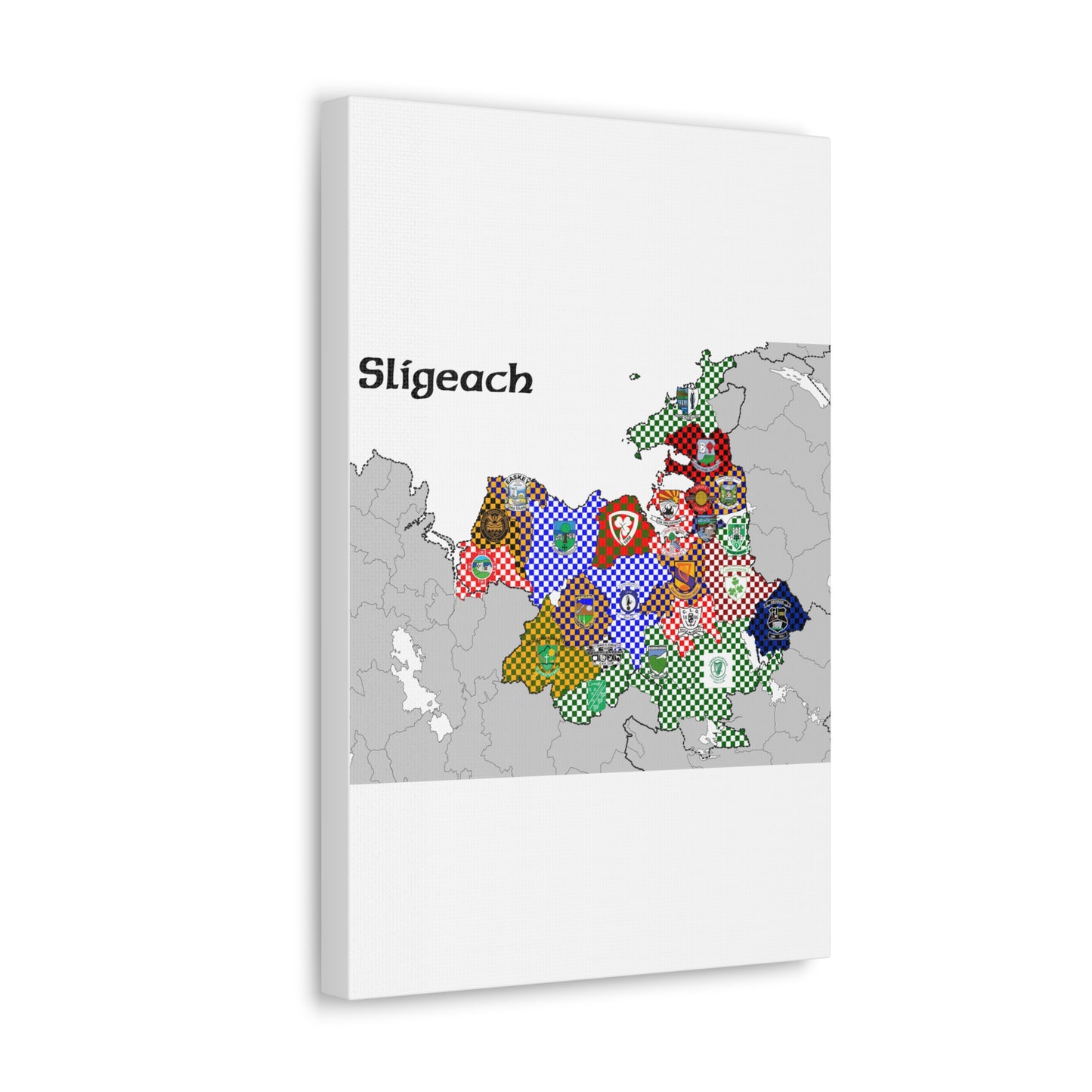 Sligo GAA Club Map Canvas 🌊🏐