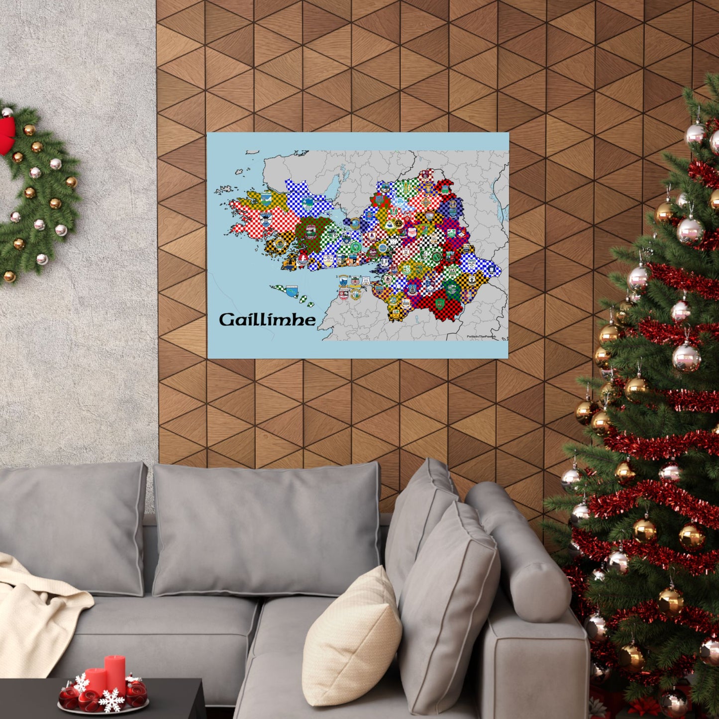 Galway GAA Club Map – The Perfect Gift for the Galway Fan!