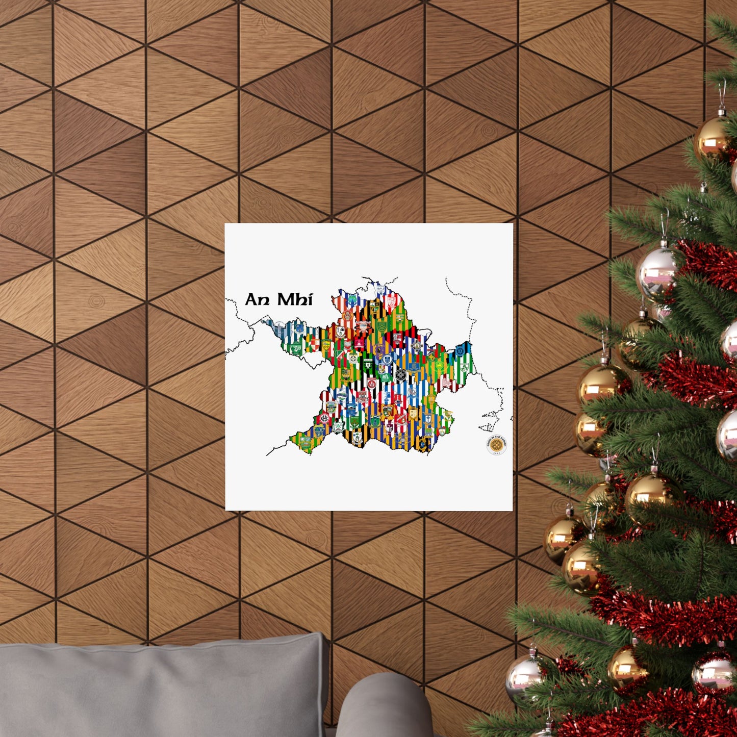 Meath GAA Club Map – The Perfect Gift for any Meath Fan!