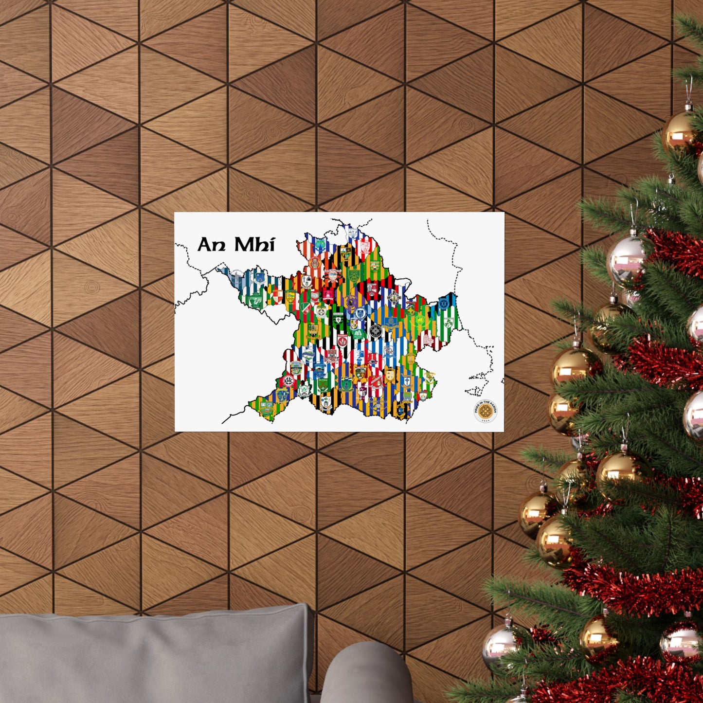 Meath GAA Club Map – The Perfect Gift for any Meath Fan!