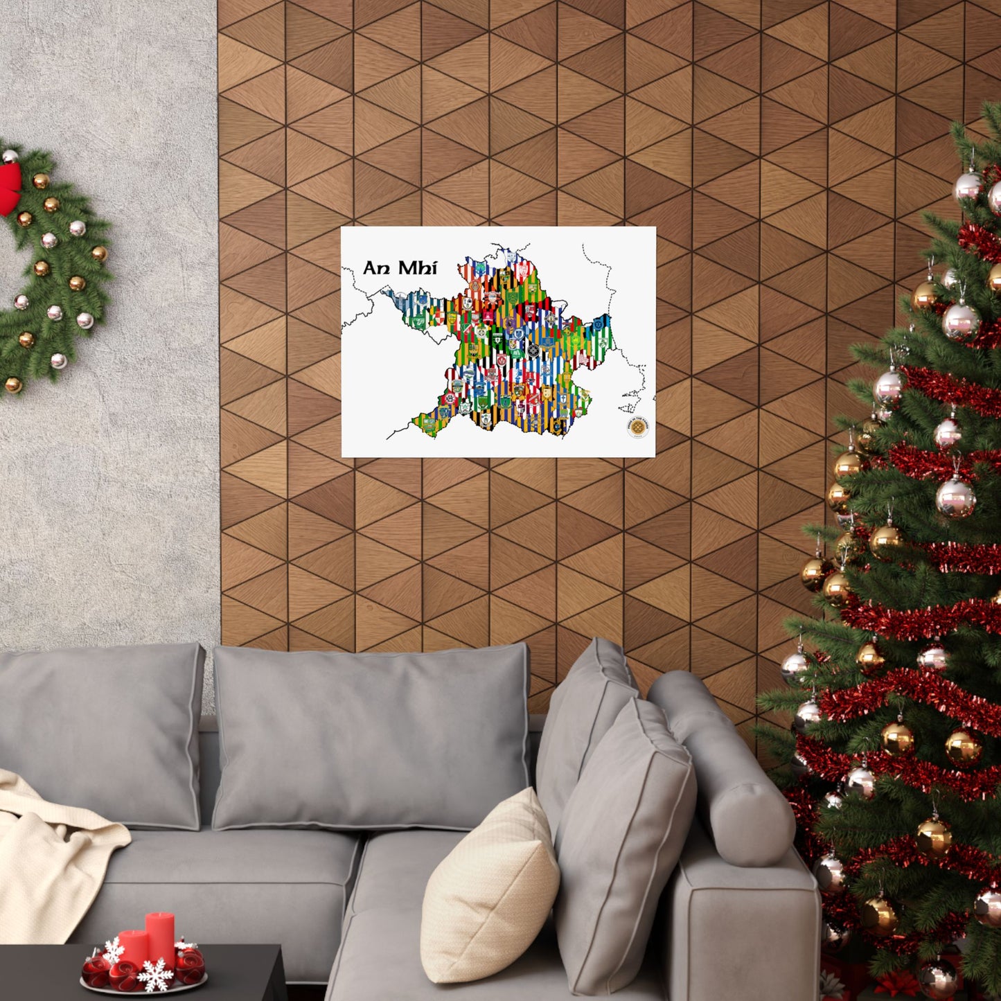 Meath GAA Club Map – The Perfect Gift for any Meath Fan!