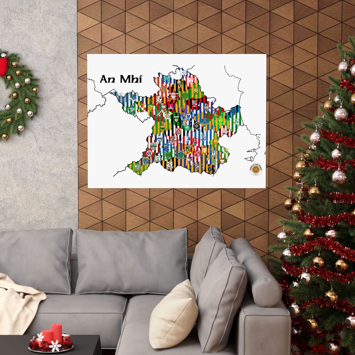 Meath GAA Club Map – The Perfect Gift for any Meath Fan!