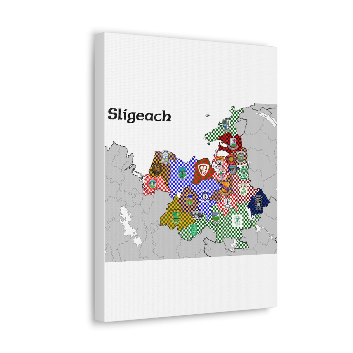 Sligo GAA Club Map Canvas 🌊🏐