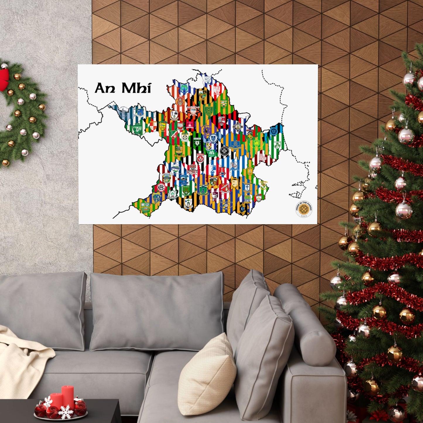 Meath GAA Club Map – The Perfect Gift for any Meath Fan!