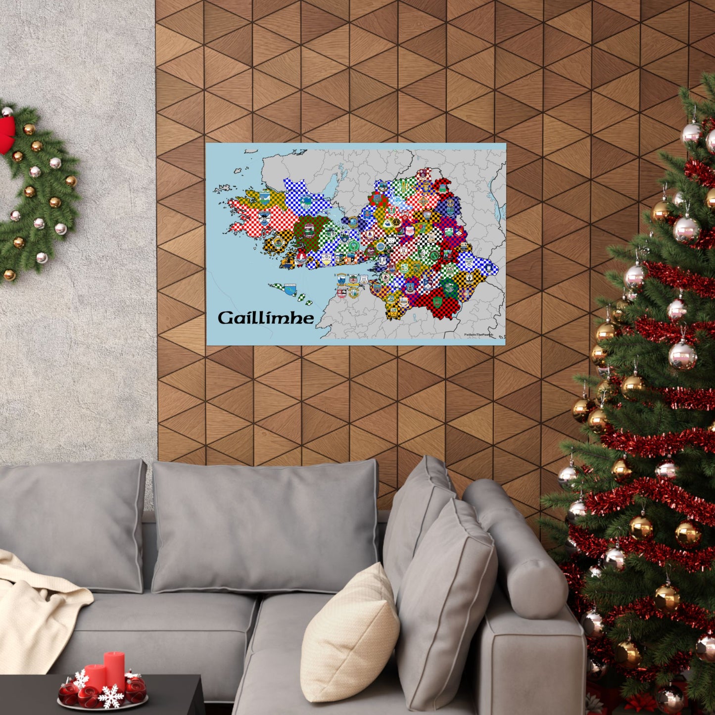 Galway GAA Club Map – The Perfect Gift for the Galway Fan!