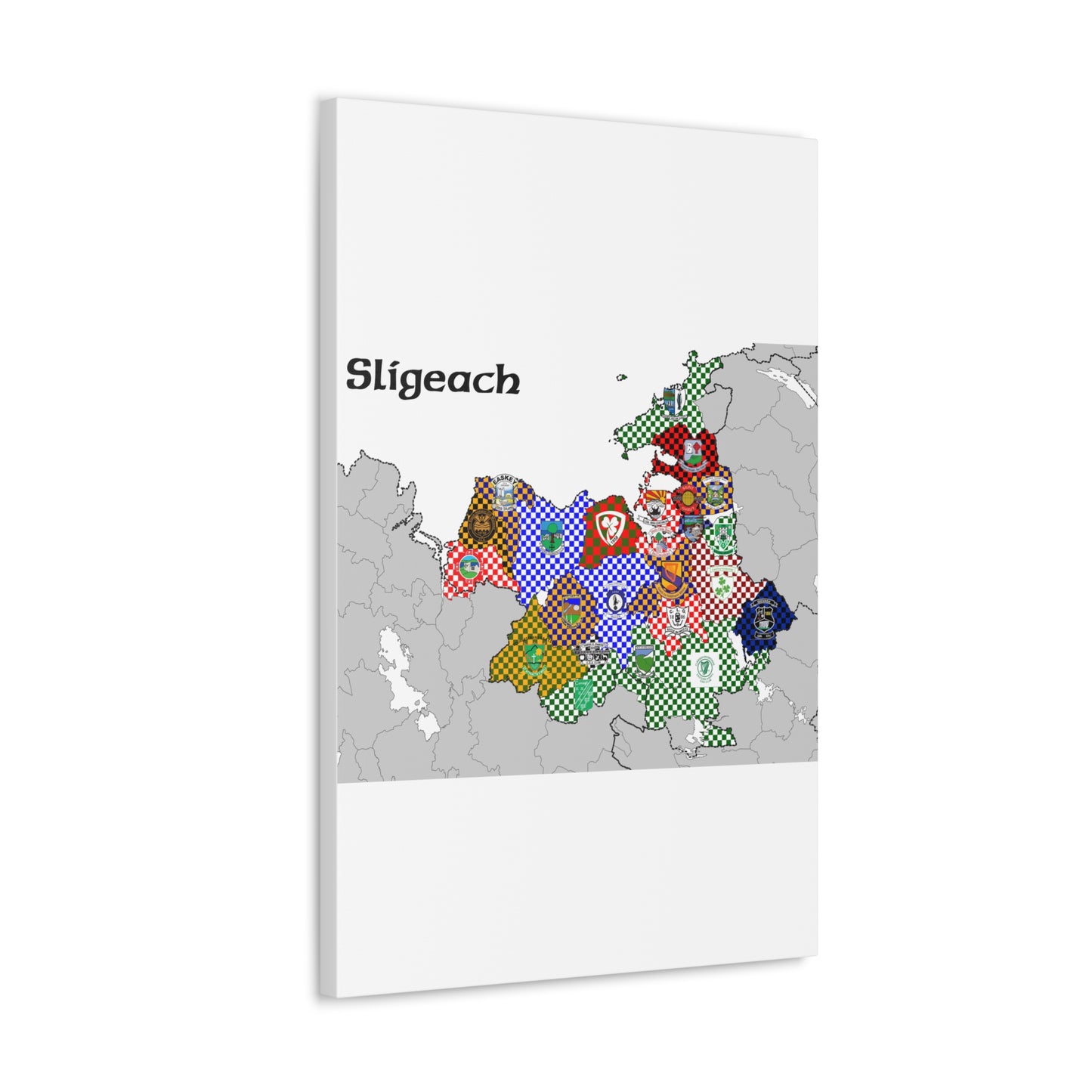 Sligo GAA Club Map Canvas 🌊🏐