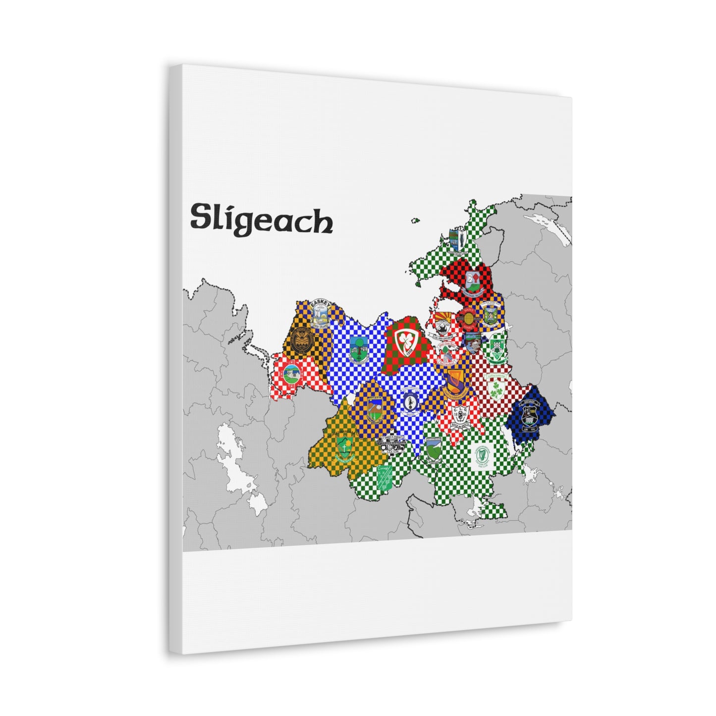 Sligo GAA Club Map Canvas 🌊🏐