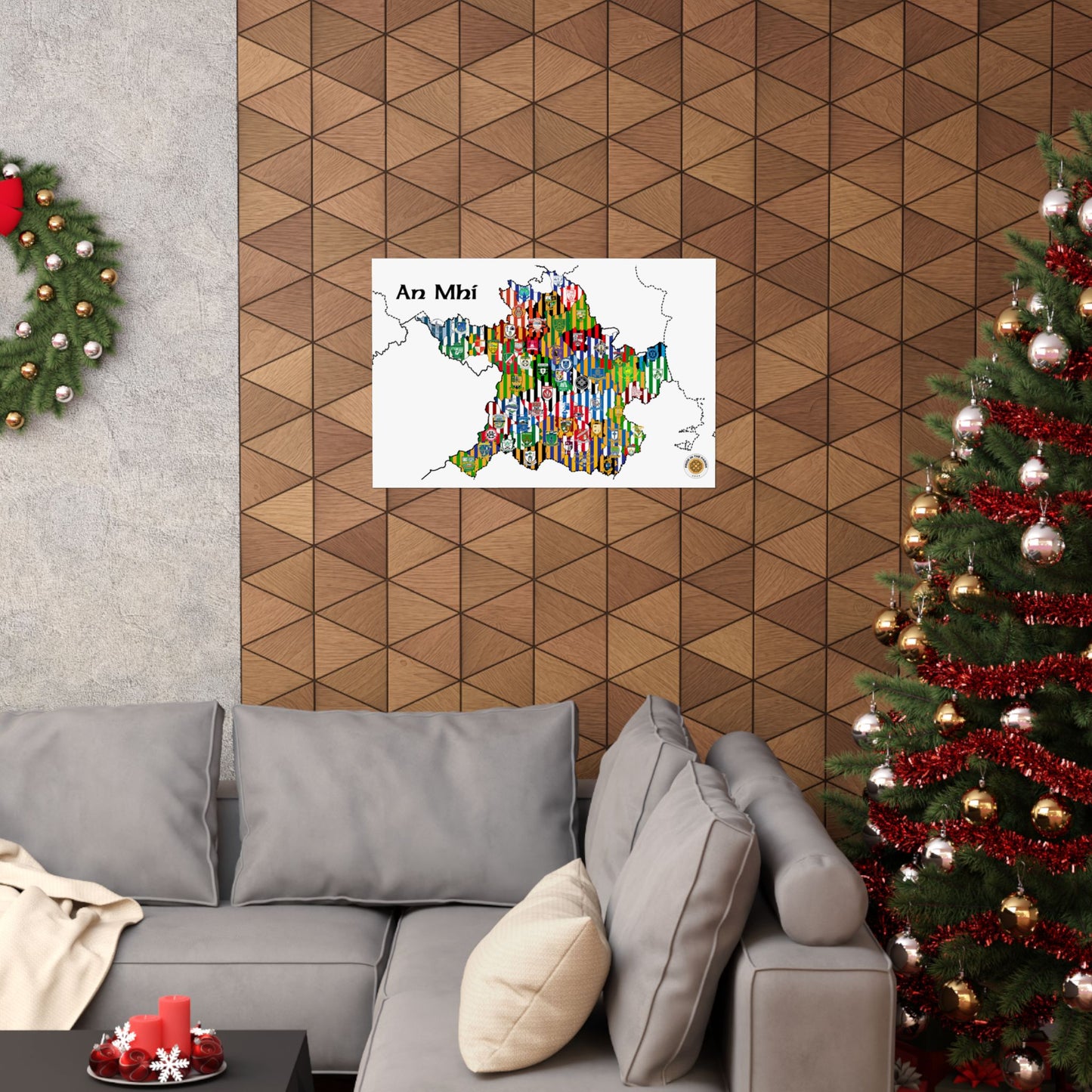 Meath GAA Club Map – The Perfect Gift for any Meath Fan!