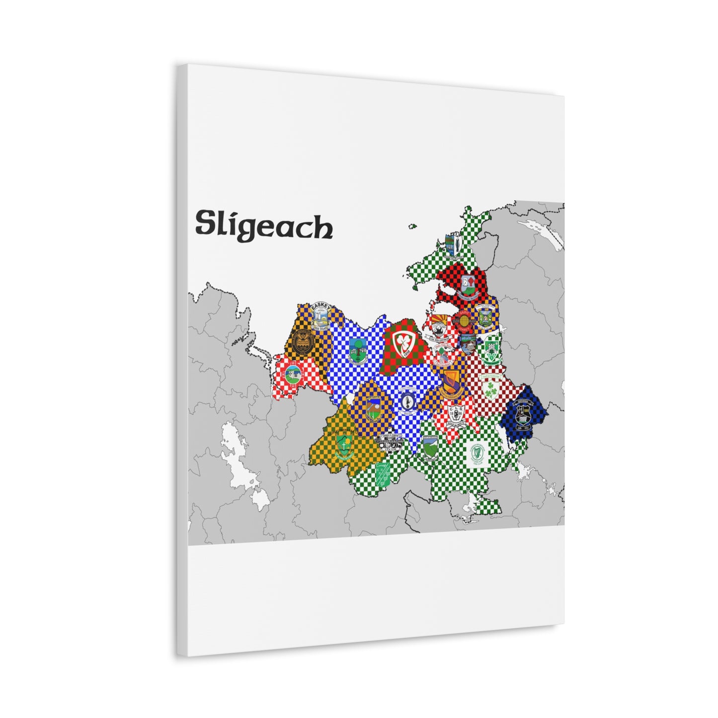 Sligo GAA Club Map Canvas 🌊🏐