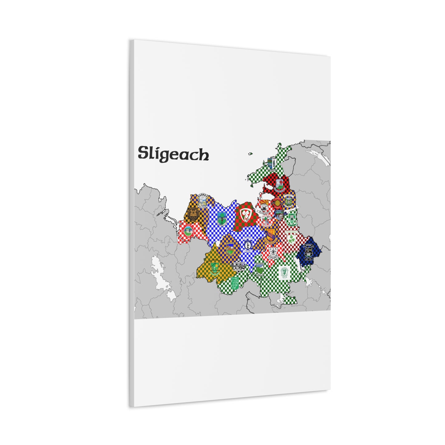 Sligo GAA Club Map Canvas 🌊🏐