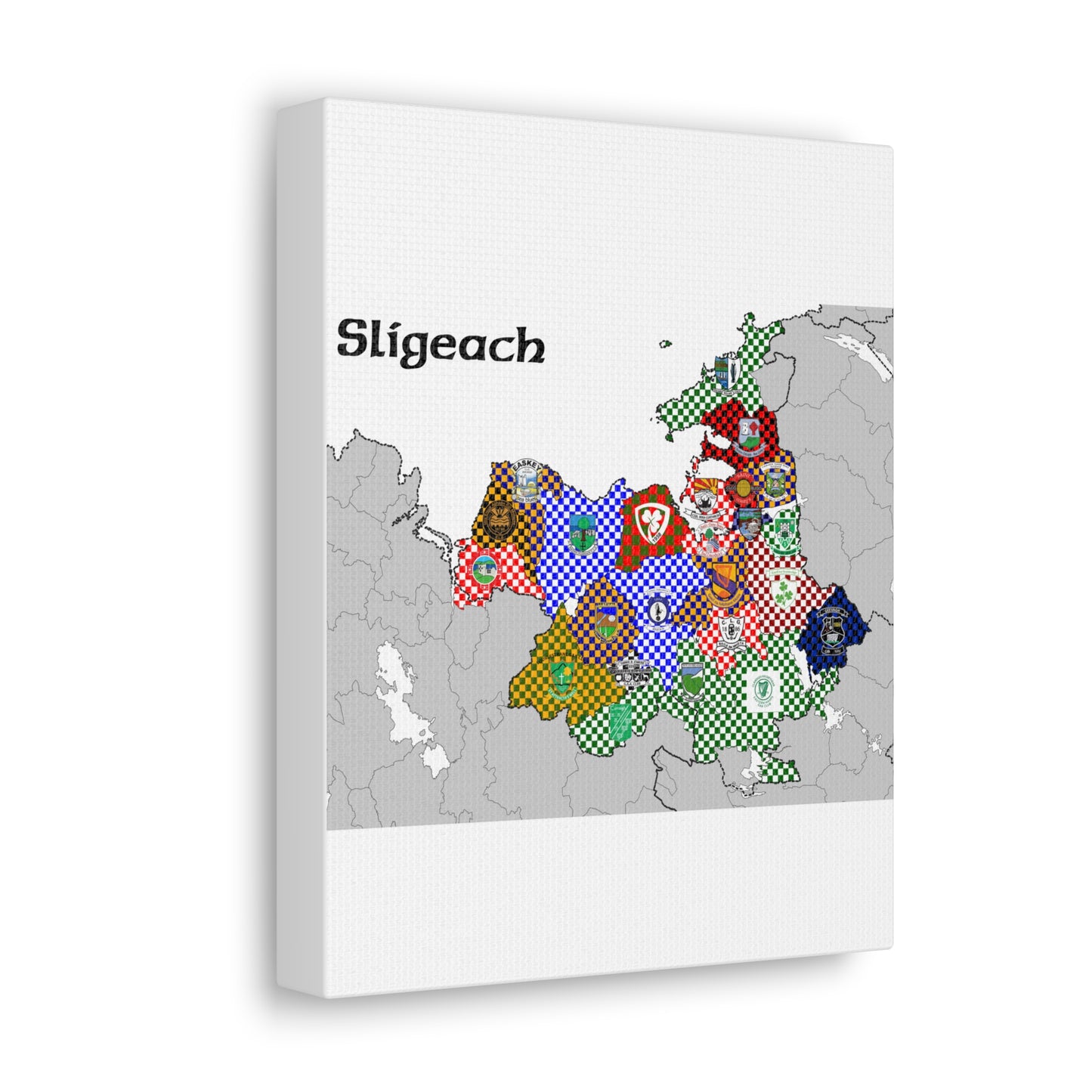 Sligo GAA Club Map Canvas 🌊🏐