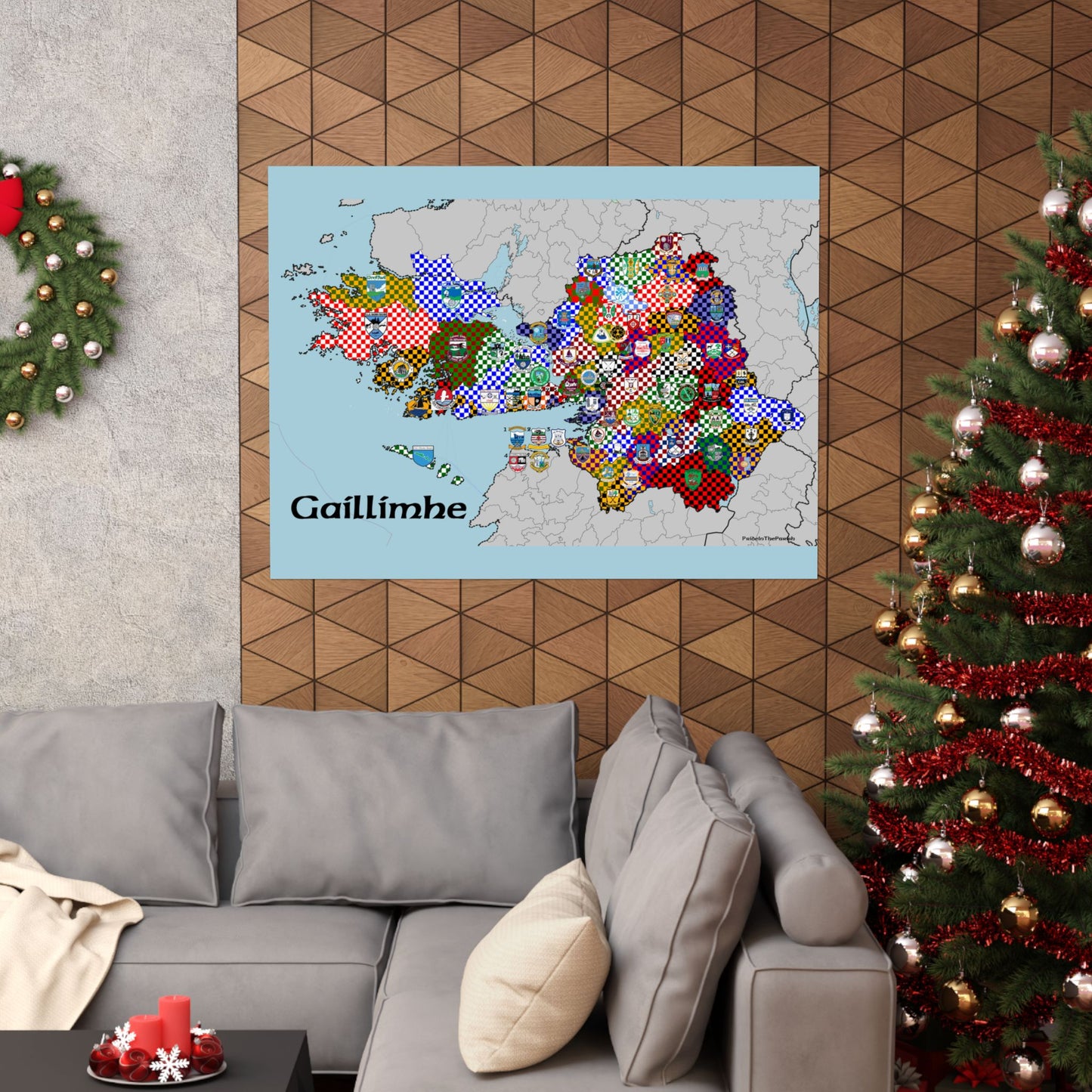 Galway GAA Club Map – The Perfect Gift for the Galway Fan!