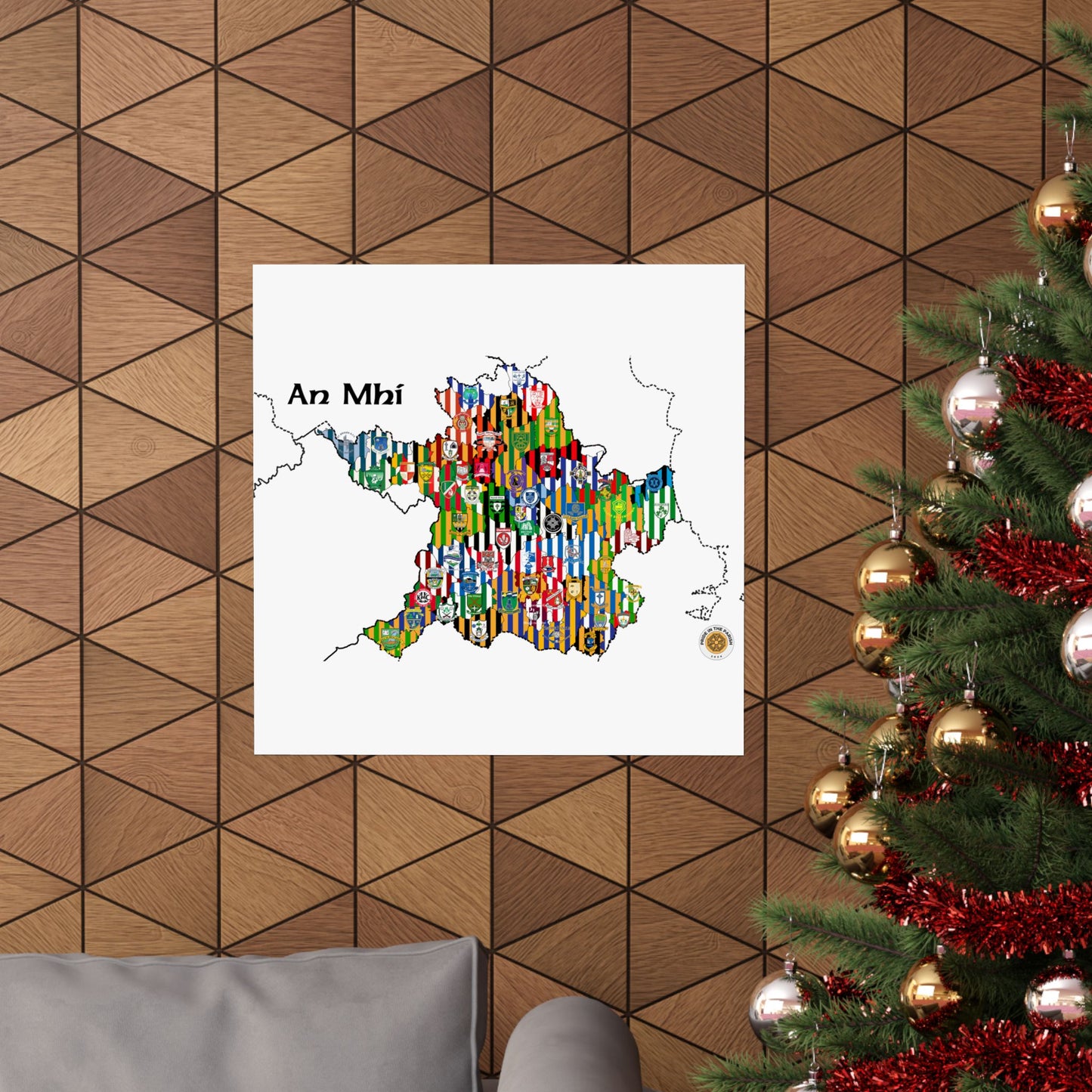 Meath GAA Club Map – The Perfect Gift for any Meath Fan!