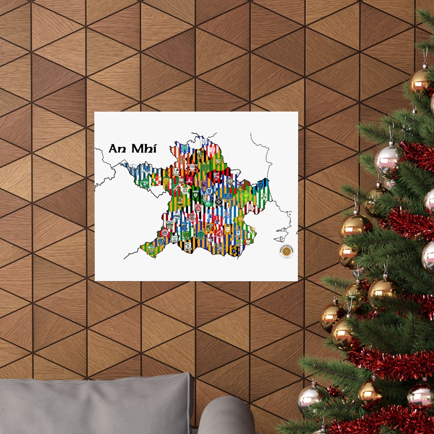 Meath GAA Club Map – The Perfect Gift for any Meath Fan!